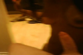 Ebony stripper_forces a premature cumshot out of me