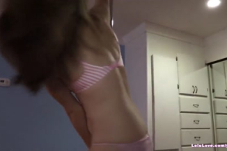 POV of you getting your first stripper lapdance cum in your pants