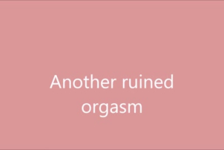 Ruined premature handjob asian